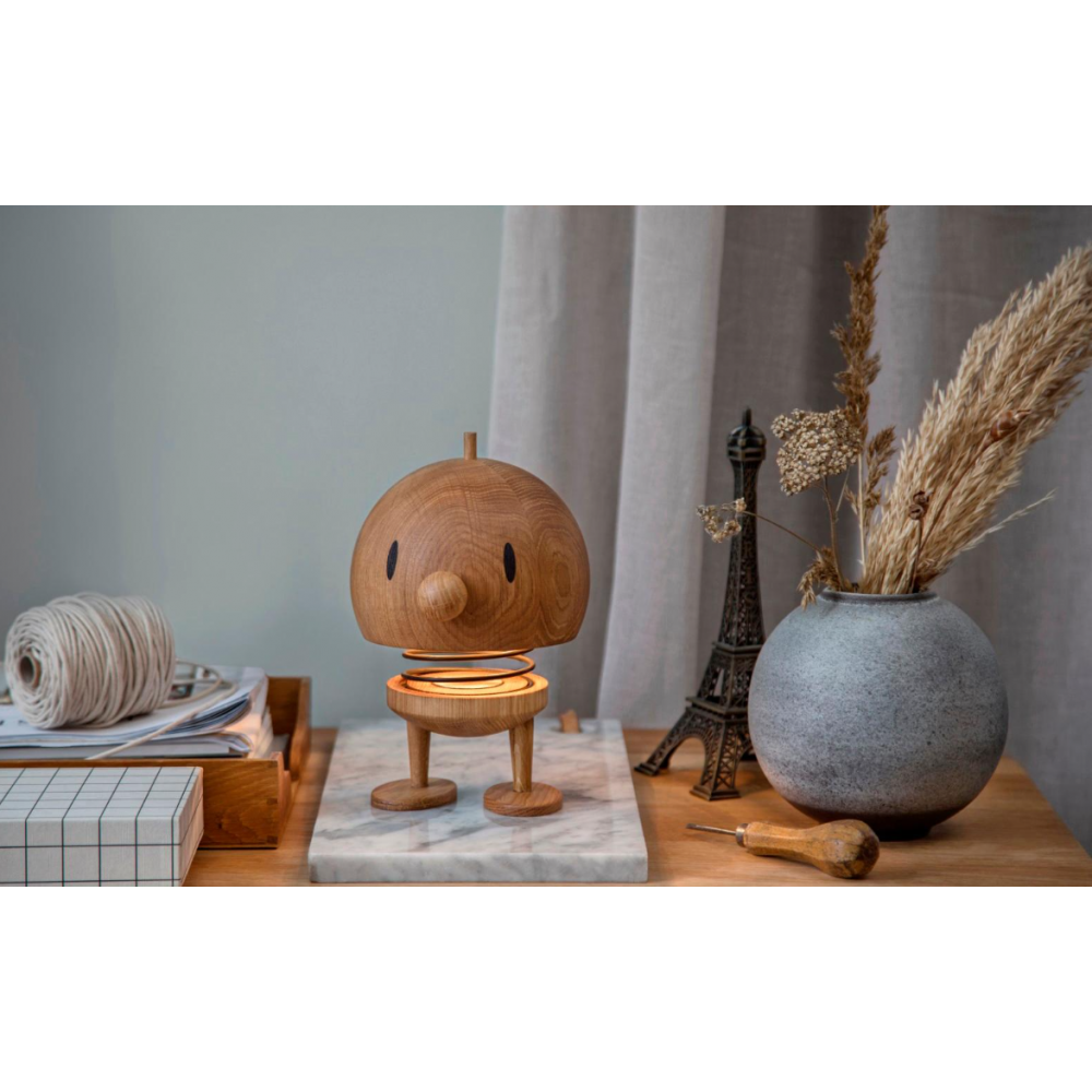 Hoptimist LED lampe - Oak